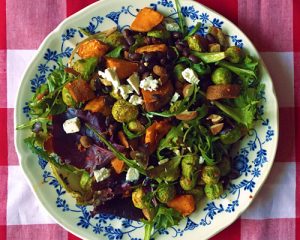 geroosterde spruitjes salade 500x400 1