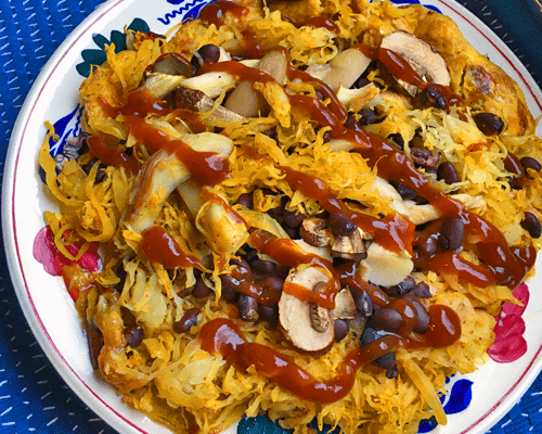 tonijn zuurkool pizza 500x400 1