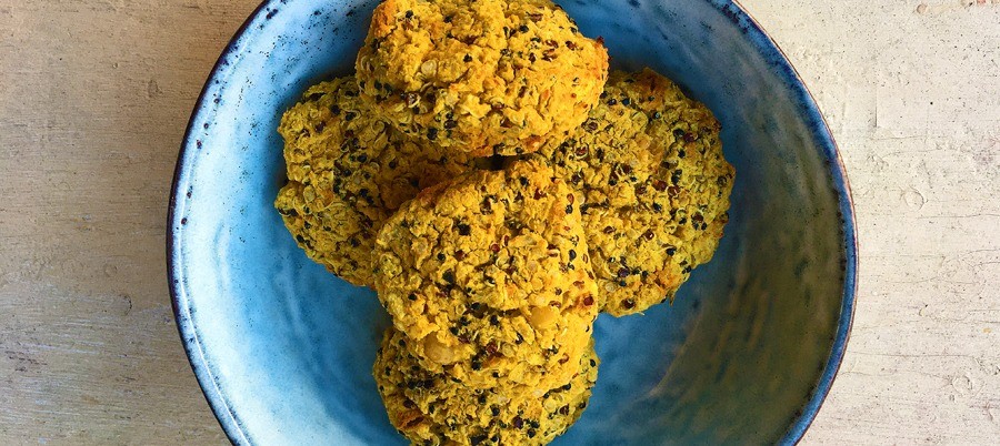 Quinoa Kikkererwten Falafel Marieke Kookt Gezond